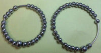 Meditation praying steel beads buddhism hindu muslim sikh singh simarana kara b9