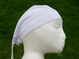 Sikh punjabi jean patka pathka turban bandana head wrap white colour singh xd