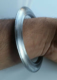 Sarbloh pure steel iron smooth chakri kada sikh singh is bling warrior kara c3