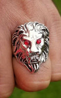New Movie Jawan Sharukh Khan Steel Ring Evil Eye Protection Nazar Shield Mundi B