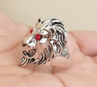 New Movie Jawan Sharukh Khan Steel Ring Evil Eye Protection Nazar Shield Mundi B