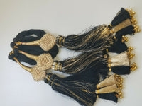 Indian punjabi pranda mehndi jagoo charms bridal patiala paranda hair braid a18
