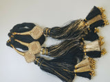 Indian punjabi pranda mehndi jagoo charms bridal patiala paranda hair braid a18