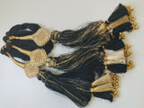 Indian punjabi pranda mehndi jagoo charms bridal patiala paranda hair braid a18