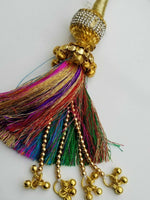 Indian punjabi pranda mehndi jagoo mirror bridal patiala paranda hair braid mg11