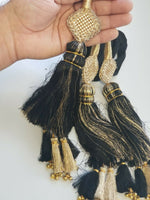 Indian punjabi pranda mehndi jagoo charms bridal patiala paranda hair braid a18