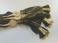 Indian punjabi pranda mehndi jagoo charms bridal patiala paranda hair braid a18