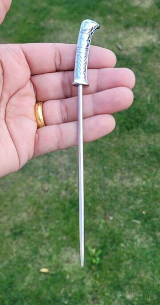 Sikh Baaj Salai Stainless Steel Baaz Patka dumala pug turban singh kaur needle New Design Tidy Wearing Pagri Tuck Hair in Dastar Pag Keski