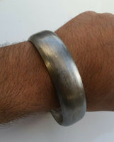 Sarbloh pure iron steel smooth sikh singh khalsa taksali chunky kara kada d12