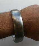 Sarbloh pure iron steel smooth sikh singh khalsa taksali chunky kara kada d12