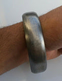 Sarbloh pure iron steel smooth sikh singh khalsa taksali chunky kara kada d12