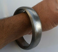 Sarbloh pure iron steel smooth sikh singh khalsa taksali chunky kara kada d12