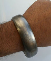 Sarbloh pure iron steel smooth sikh singh khalsa taksali chunky kara kada d12