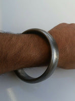 Sarbloh pure iron steel smooth sikh singh khalsa taksali chunky kara kada d12