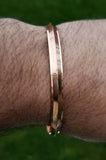 Pure copper kara collar edge punjabi hindu sikh singh khalsa healing bangle cc7