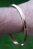 Pure copper kara collar edge punjabi hindu sikh singh khalsa healing bangle cc7