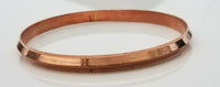 Pure copper kara collar edge punjabi hindu sikh singh khalsa healing bangle cc7
