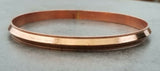 Pure copper kara collar edge punjabi hindu sikh singh khalsa healing bangle cc7