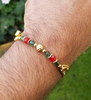 Hindu red thread evil eye protection stunning bracelet luck talisman amulet fg17