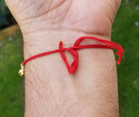Hindu red thread evil eye protection stunning bracelet luck talisman amulet fg17