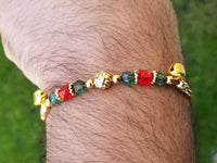 Hindu red thread evil eye protection stunning bracelet luck talisman amulet fg17