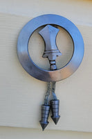 Sarbloh Round Chand Khanda Khalsa punjabi Sikh Singh Kaur Dumala Shastar BBB-5