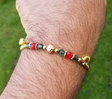 Hindu red thread evil eye protection stunning bracelet luck talisman amulet fg17