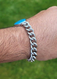 Stainless steel salman khan bracelet turquoise dabang firoza celebrity bollywood