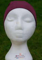 Sikh punjabi jean patka pathka turban bandana head wrap burgundy colour singh xe