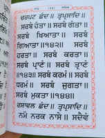 Sikh Nitnem Bani Gutka Japji Jaap Rehras Sahib Punjabi Damdami Taksal Book VVV