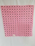 Sikh Hindu Pink bandana Head Wrap Gear Rumal Handkerchief Gift Black Khandas