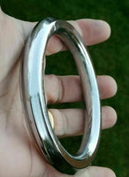 Sarbloh Iron Heavy Round Edge Sikh Singh Kaur Kara Punjabi Khalsa Kada Bangle G6