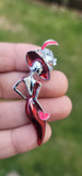 Stunning vintage look silver plated retro lady celebrity brooch broach pin f10