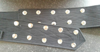 Sikh nihang singh khalsa adjustable belt kamarkasa with loop black xl waist belt