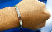 Stunning chrome plated steel hazoor sahib unisex kara sikh singh kaur kada e6