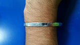 Stunning chrome plated steel hazoor sahib unisex kara sikh singh kaur kada e6