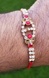 Hindu red thread evil eye protection stunning bracelet luck talisman amulet rr2