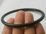 Black SARBLOH STEEL Pure Iron Round Smooth Sikh Singh Kaur Khalsa Kara BANGLE H8