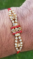 Hindu red thread evil eye protection stunning bracelet luck talisman amulet rr7
