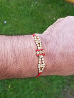 Hindu red thread evil eye protection stunning bracelet luck talisman amulet rr7