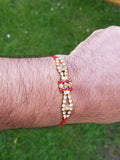 Hindu red thread evil eye protection stunning bracelet luck talisman amulet rr7