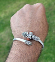 Kaze Fujii Grace Om bracelet Lord Shiva Ohm kara Hindu kada Fuji trident bangle