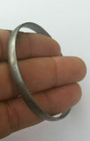 Sarbloh Pure Iron Kada Sikh Singh Kaur Khalsa Kara Young Kids Bangle Bracelet Z1