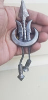 Sarbloh chand tora hand made punjabi sikh singh kaur arrow pin brooch gift bbb3