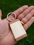 Sikh punjabi word dukh vele ardaas singh kaur khalsa wood key chain key ring nn