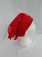 Sikh hindu punjabi india red swastika bandana head wrap gear rumal handkerchief