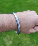 Sarbloh One Edge Kara Punjabi Sikh Kada Iron Bangle Singh Kaur Khalsa Handmade C5