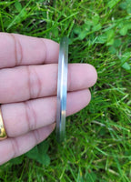 Sarbloh Iron Kara One Edge Sikh Singh Kaur Karha Punjabi Khalsa Kada Bangle C5