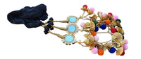 Indian punjabi parandi mehndi jaago mirror bridal patiala paranda hair braid tt1
