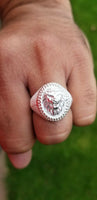 Sharukh Khan New Movie Jawan Lion Ring hindu Sikh Evil Eye Protection Mundri BB8